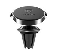 Baseus Small Ears Series Magnetic Mobile Phone Holder Smartphone Holder (for Car Ventilation) Black (SUER-A01)