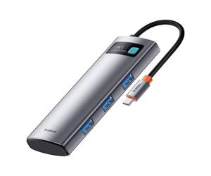 Baseus StarJoy 7 in 1 multifunction hub Adapter-Space Grey