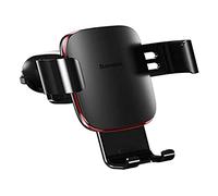 Baseus SUYL-D0G Mobile Phone Holder for Car Ventilation Metal Age Gravity Dark Grey