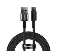 Baseus Tungsten Gold Fast Charging Data Cable USB to USB-C 100W 1m -