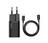 Baseus USB-C 25W Mains power supply with USB-C/USB-C Cable