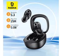 OS-Baseus Bowie WM02 True Wireless Earphones - Creamy-white