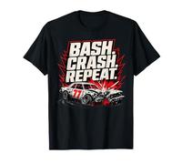 Bash Crash Repeat Banger Racing T-Shirt