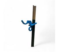 Bash Target Supply T Post AR500 Steel Shooting Target Hangar - Adjustable Gong Hook Mount
