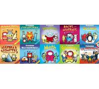 Basher Science Basics 10 Book Learning Library (Basher Human Body, Chemistry, Weather, Rocks & Minerals, Oceans, Algebra & Geometry, Technology, Math, Grammar, U.S. Presidents) by Kingfisher (2011-05-04)