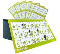Bashtastic 504 Tombola Die-Cut Folders - Tombola Boxes, Reusable Tombola Numbers, Numbered and Different for Classic Tombola Numbers.
