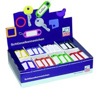 Basi 8500-9000 Key Ring Set 8 Colours S-Hook 200 pcs Quick ID