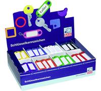Basi 8510-9010 Key Ring Set, 8 Colours, 200 Pieces, Easy Key ID