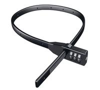 BASI Cable Tie Lock | Universal Security Band with Steel Core | Ultra Light & Flexible | Multifunctional Cable Lock | Red, Black