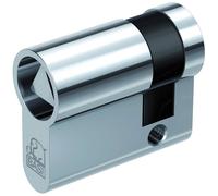 Basi Euro Cylinder 10/30mm Brass 8mm Triangular Nickel DM5020-0000-DI8