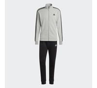 adidas Basic 3-Stripes French Terry Tracksuit Mens - Grey grey S