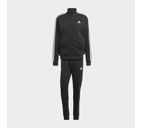 adidas Men's Basic 3-Stripes French Terry Track Suit, black, XS