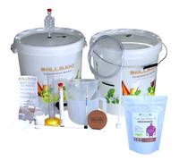 Basic 30 Bottle Wine Starter Set with Vin erman Style White (Sugar Required) Ingredient Kit - (Chioce of 5 Varieties)