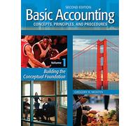 Basic Accounting Concepts, Principles, and Procedures, Vol. 1, 2nd Edition: Building the Conceptual Foundation