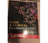 Basic and Clinical Pharmacology 12/E (LANGE Basic Science)