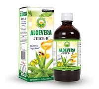 Basic Ayurveda Aloe Vera Juice with Honey | First Press Virgin Aloe Vera Drink | Natural Herbal Juice | Plant-Based, Vegan, Pleasant Taste & No Added Sugar | 480ml (Pack of 1)