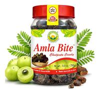 Basic Ayurveda Amla Bite Chatpata Candy | Indian Gooseberry Digestive Candy | Tangy & Sweet Traditional Amla Snack | Herbal Fruit Candy for Daily Snacking | Authentic Indian Taste | 250gm