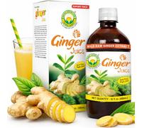 Basic Ayurveda Ginger Juice Herbal Drink - 480ml | Traditional Ayurvedic Ginger Extract Liquid | Supports Digestion, Wellness & Daily Energy Routine | First Press Ginger Formula