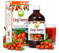 Basic Ayurveda Goji Berry Juice Herbal Drink | Traditional Superfood Goji Berry Extract Liquid | Supports Antioxidant Intake, Wellness & Daily Vitality Routine | First Press Goji Formula | 480ml