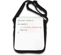 Basic C Programming Example Code Shoulder Bag White