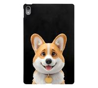 Basic Case for Lenovo Tab P11 Plus Case/Lenovo Tab P11 with Soft TPU Anti-Scratch Cute Cartoon Cats Dogs Shockproof Black Cover for Lenovo Tab P11 TB-J606F 11" / P11 Plus TB-J616F - Corgi