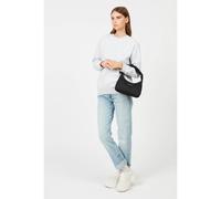 Basic Chouchou Bag with Scrunchie-Inspired Handle Black