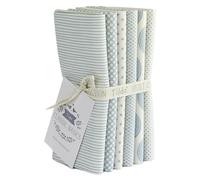 Basic Classics Fat Quarter Bundle by Lt. Blue/Aqua Tilda