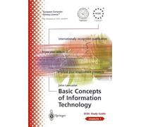 Basic Concepts of Information Technology: ECDL - the European PC standard (European Computer Driving Licence): 1