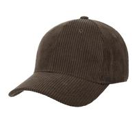 Basic Corduroy Baseball Cap cotton cap cap (One Size - brown)