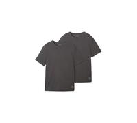 Basic Cotton T-shirt Tom Tailor (x2) Gris L