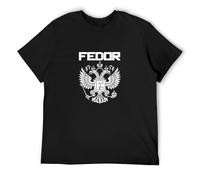Basic diary Fedor The Last Emperor Emelianenko Classic Breathable T Shirt Black L