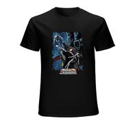 Basic diary Macross Super Dimensional Ftress Anime Unisex T-Shirt Black L