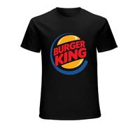 Basic diary Men's Burger King T-Shirt Black XXL