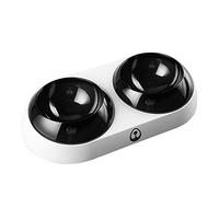 Basic Dog Bowls Pet Double Dishes Bowl Dog Cat Feeder Environmentally Friendly Feeding Bowls for Food Dog Water Bottle Pet Products