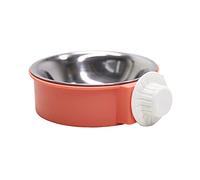 Basic Dog Bowls Removable Pet Bowls Cage Hanging Feeder Pet Water Bottle Container Food Dispenser Bowl For Puppy Cats Rabbit Feeding