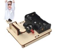 Basic Electricity Discovery Circuit Telegraph Model Kit, Electrical Science Experiment Kit, Educational Circuit Kit, Physics STEM Learning Kit for Teens and Children