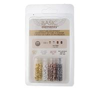 Basic Elements 2x2mm Crimp Tube Assortment 600pcs
