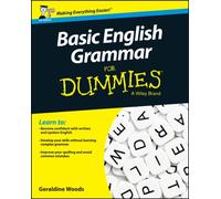 Basic English Grammar For Dummies - UK by Geraldine Woods (Paperback, 2015)