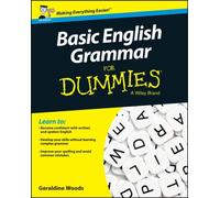 Basic English Grammar For Dummies - UK by Geraldine Woods (Paperback, 2015)