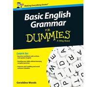 Basic English Grammar For Dummies - UK by Geraldine Woods (Paperback, 2015)