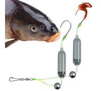 Basic Fittings | Flunderrigs for Sea Kaderfloat with Double Hook Backwards | Ideal for River, Pier, Offshore, Perch, Trailer Pessca and Sea Pessca