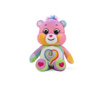 Care Bears | Togetherness Bear Glitter 22cm Bean Plush | Collectable Cute Plush Toy, Cuddly Toys for Children, Soft Toys for Girls Boys, Cute Teddies Suitable for Girls Boys Ages 4+ | Basic Fun 22489