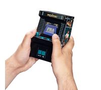 Basic Fun Arcade Classics Mini WWE - Retro Handheld Game with Joystick, Full-Col