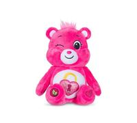 Basic Fun Care Bears 22cm Sparkle Plush - Secret Bear Eco-Friendly Soft Toy with Glittery Belly Badge - Collectible Plush for Kids & Fans