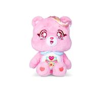 Basic Fun Care Bears 35cm Kindness Keepers Plush - Cheer Bear Eco-Friendly Soft Toy with Cute Expression & Belly Badge - Adorably Collectible Plush for Kids & Fans
