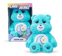 Basic Fun Care Bears 35cm Medium Plush - Bedtime Bear Cosy Collection - Super Soft Eco-Friendly Toy with Belly Badge - Huggable Collectible for Kids & Fans