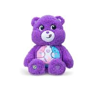 Basic Fun Care Bears 35cm Medium Plush - Share Bear Cosy Collection - Super Soft Eco-Friendly Toy with Belly Badge - Huggable Collectible for Kids & Fans