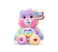 Basic Fun Care Bears 35cm Medium Plush - Togetherness Bear Cosy Collection - Super Soft Eco-Friendly Toy with Belly Badge - Huggable Collectible for Kids & Fans, 14"