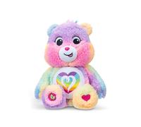 Basic Fun Care Bears 35cm Medium Plush - Togetherness Bear Cosy Collection - Super Soft Eco-Friendly Toy with Belly Badge - Huggable Collectible for Kids & Fans