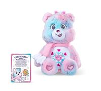Basic Fun Care Bears Collector Edition - Snowflake Sparkle Bear 35cm - Winter-Themed Soft Toy with Shimmery Details - Eco-Friendly Plush for Kids & Collectors, 14"